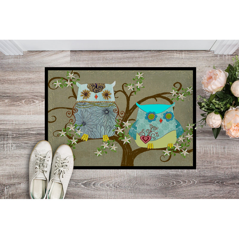 Wampsville Non-Slip Outdoor Doormat, Rectangle 1'6" x 2'3"