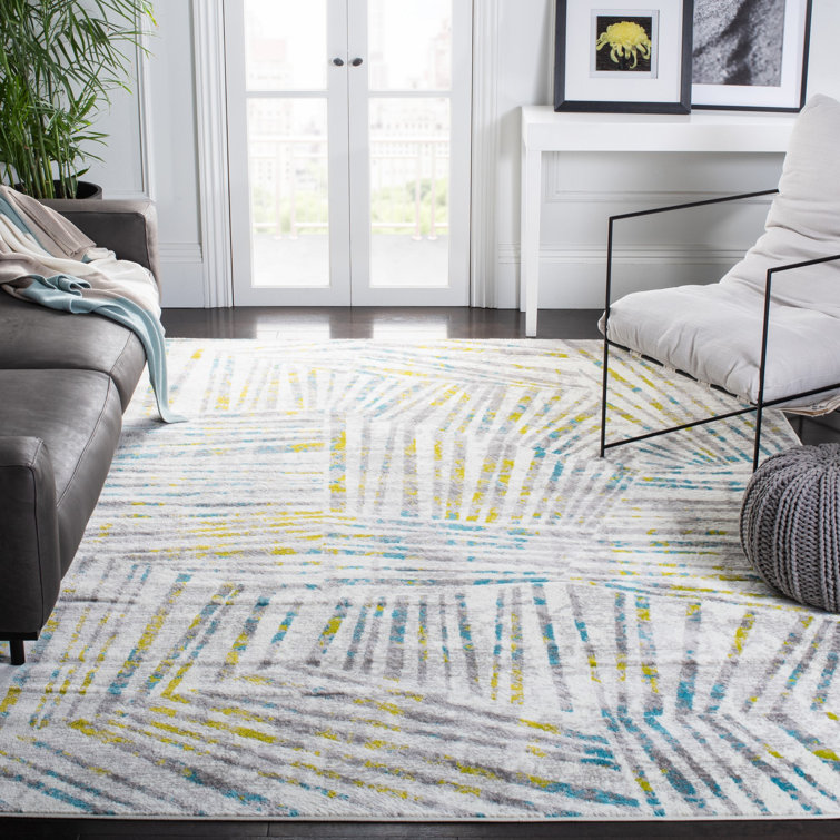 Cosner Skyler Performance Abstract Rug