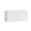 Armoire murale standard blanche Shaker de l 30 po x P 12 po x H 18 po Homeibro Cozy Design-927361945-927042984