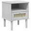 Bedside Table Rattan Look-93366321