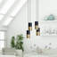 Luminaire suspendu cylindrique à DEL 4 lumières Grecia-1758708031