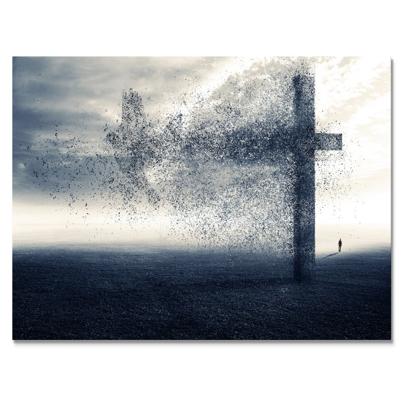 «Christian Grassy Field», impression sur toile tendue