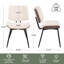 Chaise sans accoudoirs en tissu-1464661480