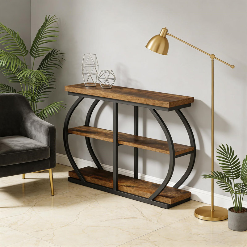 Grande table d'entrée avec rangement (avec table basse seulement)