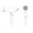 Topcraft Wall Mount 4.7-inch Multi-Function Hand Showerhead-114887182