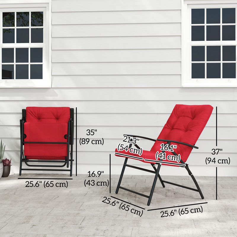 Méridienne, fauteuil inclinable rembourré en tissu avec accoudoirs, rouge