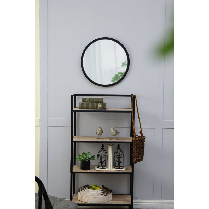 Miroir mural 20 po X, Noir