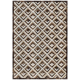 Pandora Plus Cowhide Geometric Area Rug