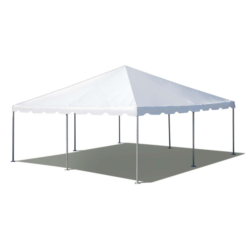 20' x 20' Weekender Party Frame Tent, Blue, 20 ft x 20 ft, White