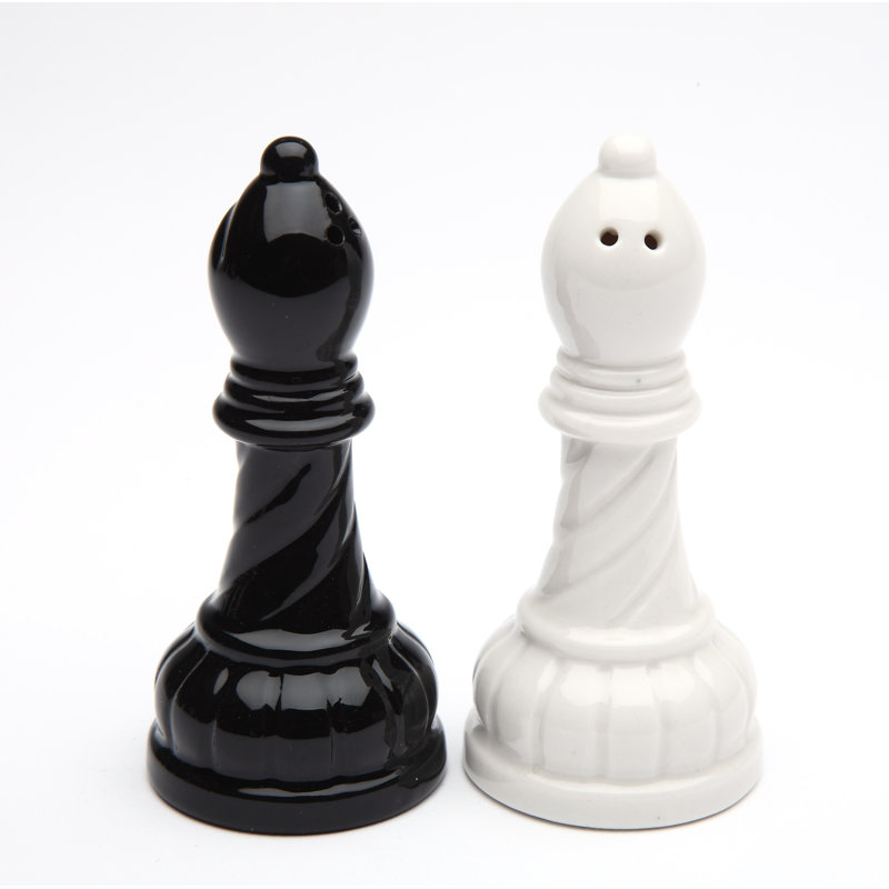 Sel et poivre noir et blanc Bishop