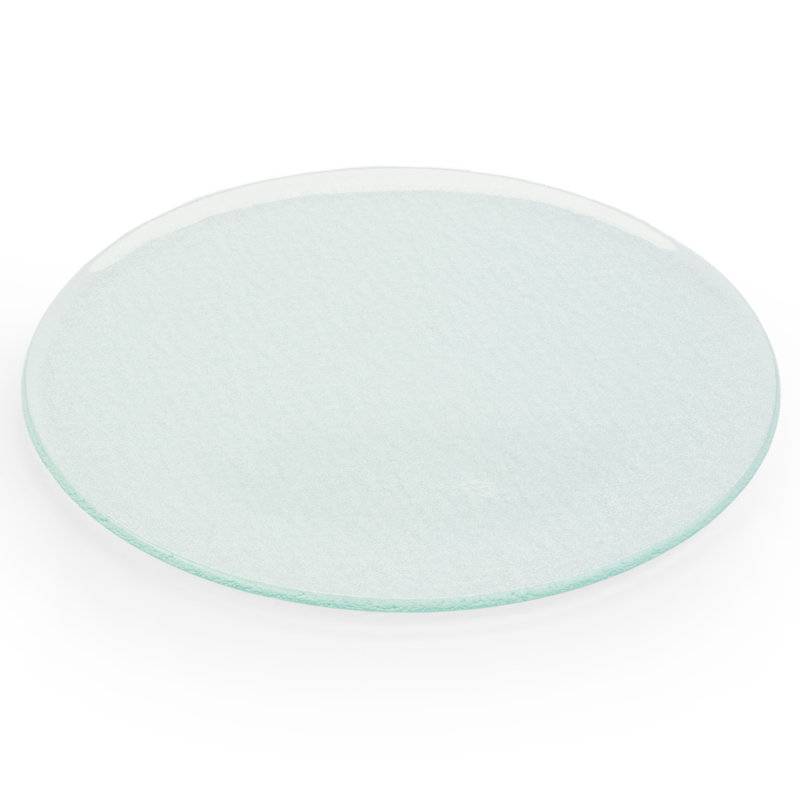 Assiette moyenne en verre Wrought Studio Gozdon