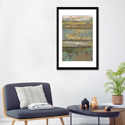 « segmented textures i », impression sur toile