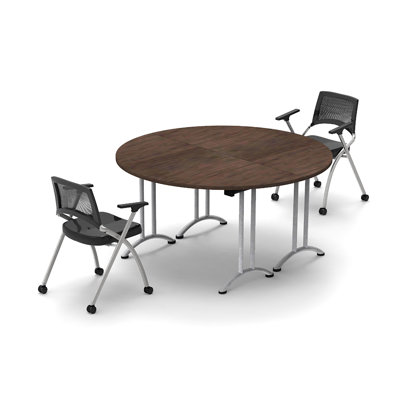 Parlington 2 Person Conference Meeting Tables with 2 Chairs Complete Set
