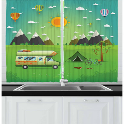 Tailored Kitchen Curtain
