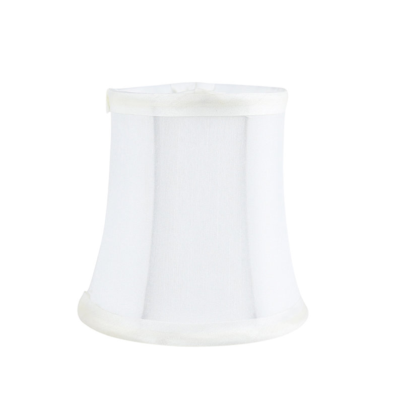 Abat-jour lustre Everly Quinn, H 3 po x l 4,5 po x P 4,5 po, Blanc cassé