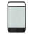 Orlo Glass Wall Organizer with Memo Board