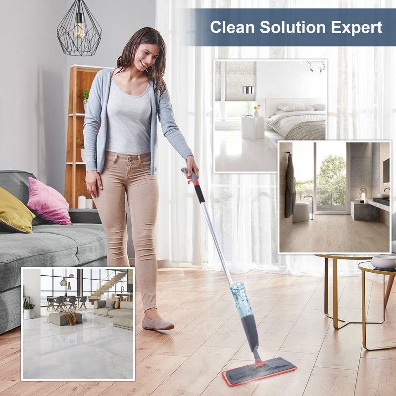 360 Degree Microfiber Floor Spray Mop