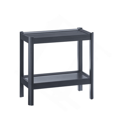 Yonda Matte Black Nightstand