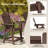Camdynn Wood Outdoor 24.5'' Counter Stool-1941468255