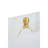 Ahriel 70Cm White/Golden Table Lamp