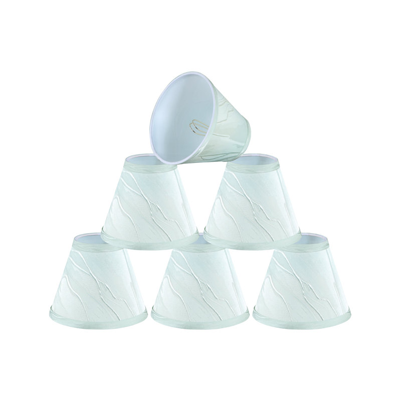 Abat-jour empire en polyester 5 po Hasini