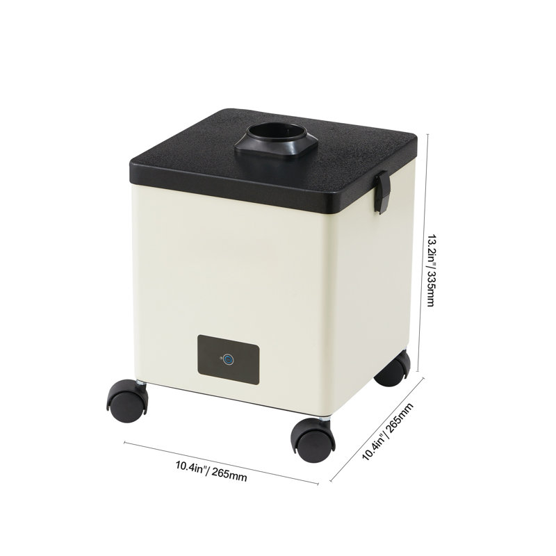 100W Solder Fume Extractor with 3-Stage Filtration, 240 m³/h Airflow Smoke Absorber for Soldering and Engraving