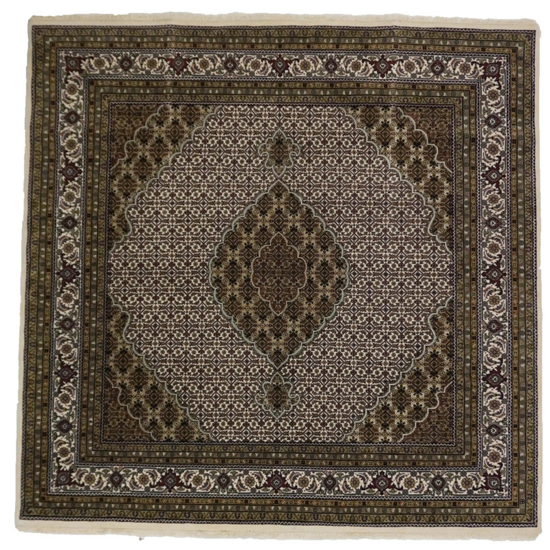 Terrice Southwestern Area Rug in Ivory
