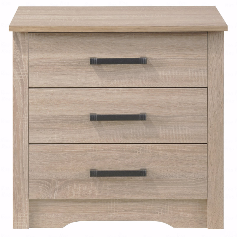 Table de chevet contemporaine en bois