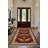 Ezra Collection Digital Print Cotton-Polyester Brown Moroccan Rug-1734060922