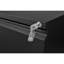 Classeur verrouillable à 2 tiroirs sur roulettes, chariot de rangement mobile en métal pour documents de format lettre / légal / A4, armoire à roulettes noire pour bureau à domicile-279454491