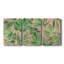 Carnet de croquis tropical - corail - ensemble de 3 toiles tendues-594254238