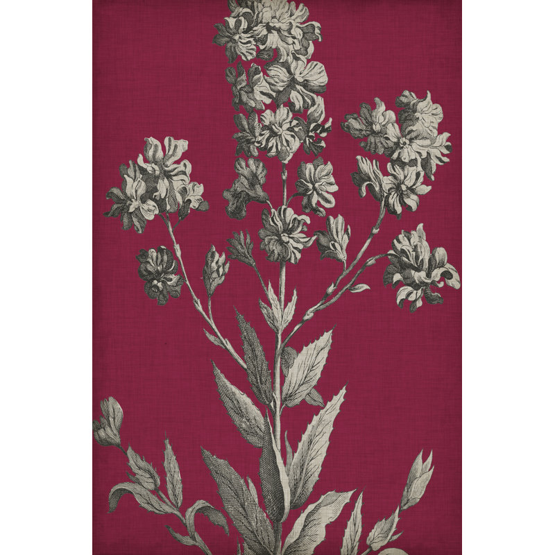 Vivid Chintz VI by Vision Studio - Wrapped Canvas Print, 91cm H x 61cm W