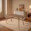 Jenipher Ash Rectangular Solid Wood Top with Solid Wood Base Dining Table