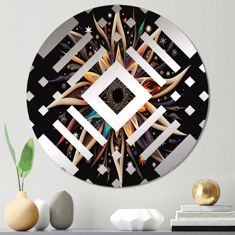 Miroir décoratif Eshal, 31,4 po x 31,4 po