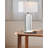 Silver Mirror Diamond Crystal Bedside Lamp