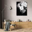 «Red Barrel Studio® Dogwood», art sur toile tendue avec châssis noir et blanc-212472524