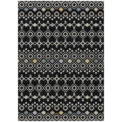 Aleighna Area Rug with Non-Slip Backing