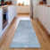 Premium Machine Washable Prisco Blue Rug
