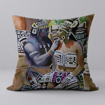 Reversible Throw Pillow