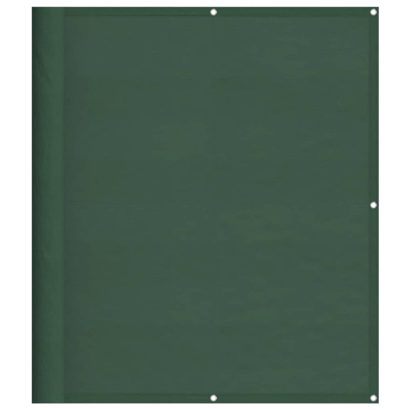 Écran de balcon 100% polyester Vidaxl Oxford, Blanc, L 275,6 po x P 47,2 po