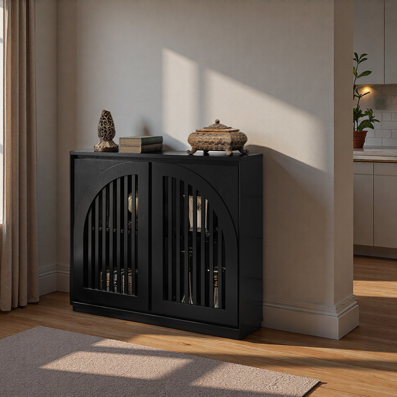 Buffet Mid Mid Century, Noir