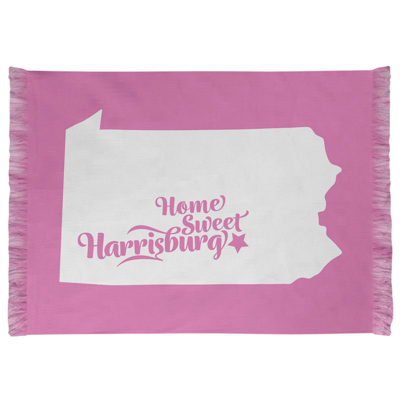 Tapis de zone rose harrisburg pennsylvanie