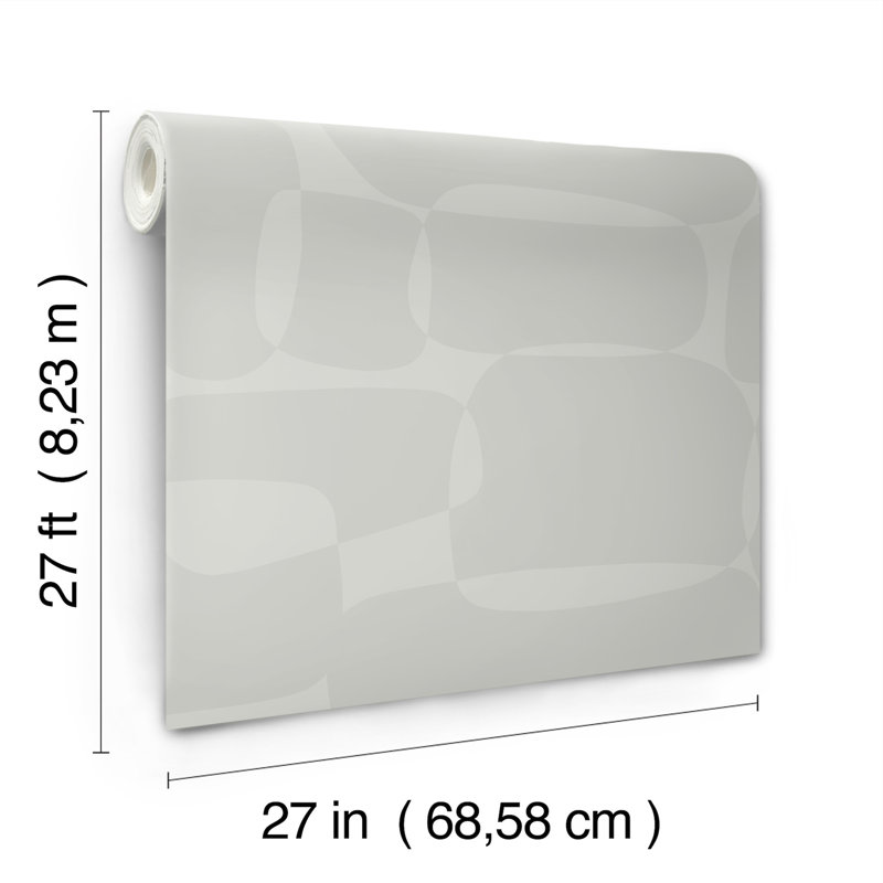 Bloc de papier peint, gris