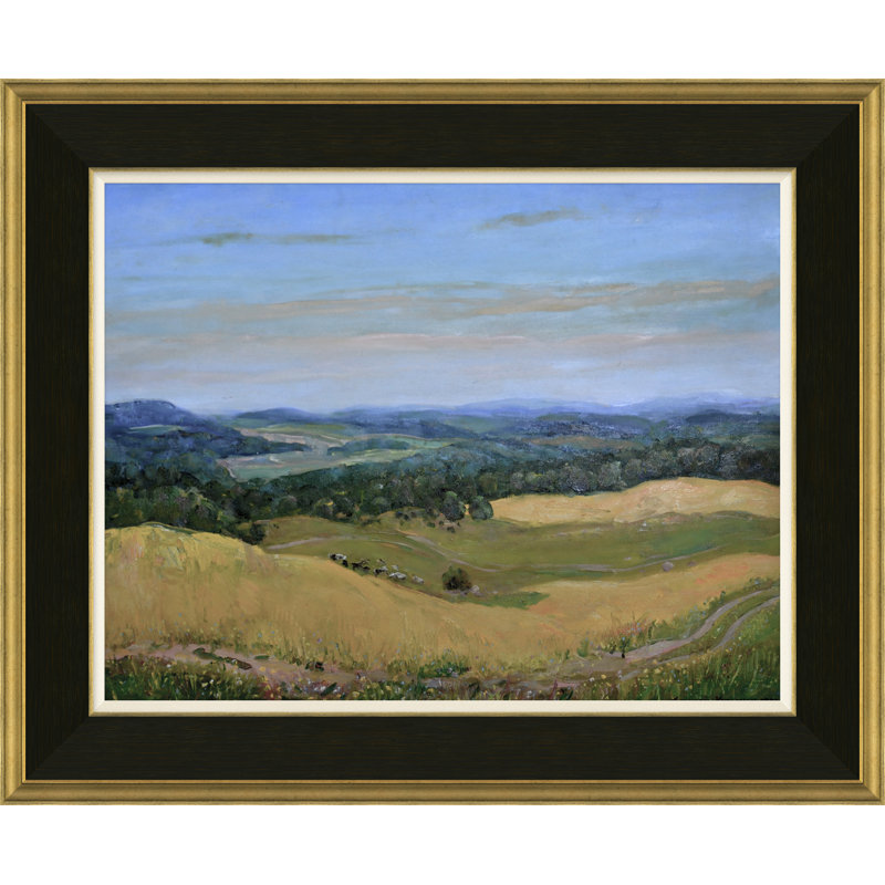«Santa Ynez» par David Phoenix - peinture sur toile encadrée