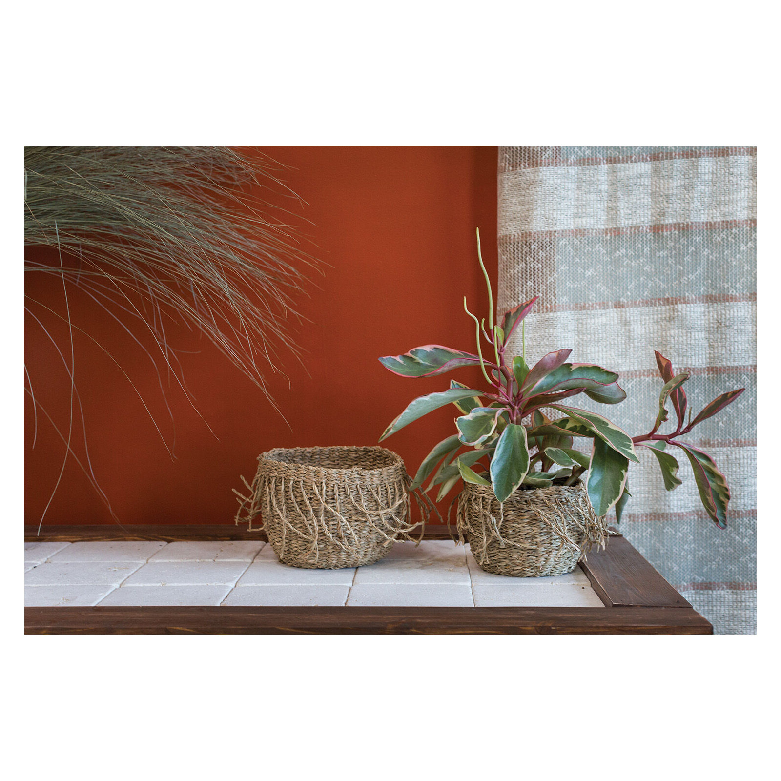 Seagrass Decorative Basket 1