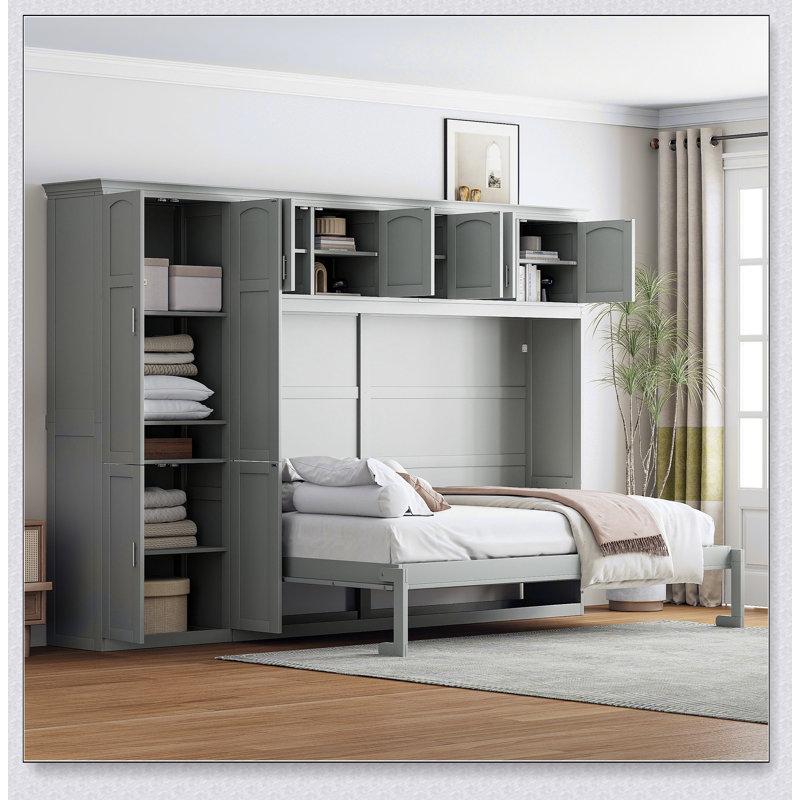 Murphy Bed Wall Bed With Cabinets
