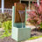 Mighty Oak Galvanized Steel Outdoor Fountain with LED Lights