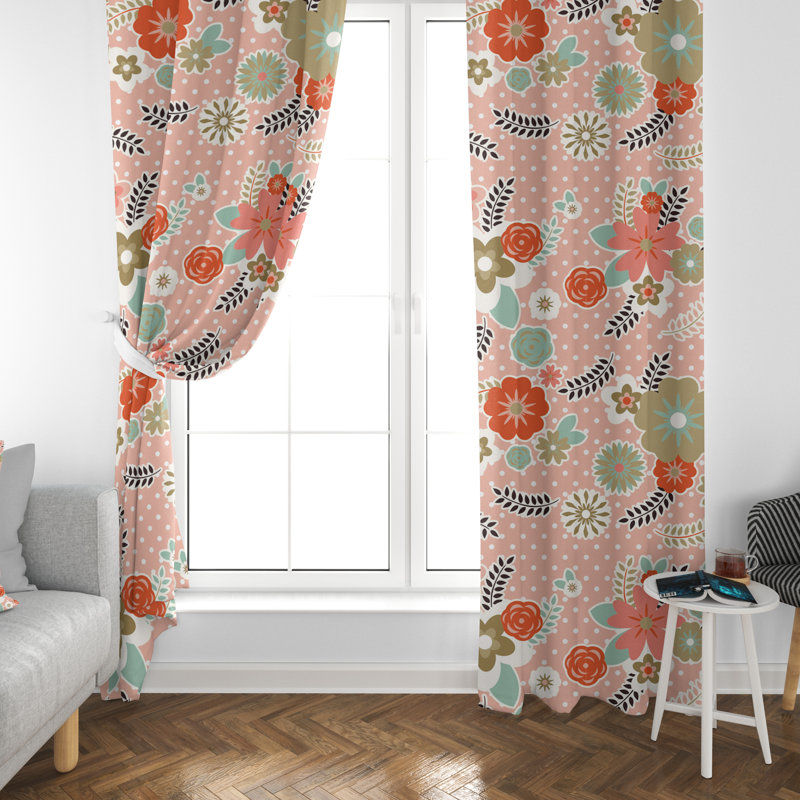 Paire de rideaux obscurcissant en polyester Cisbrough, L 20 po x H 61 po