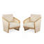 Ensemble de 2 fauteuils club d'extérieur avec coussins-654212613