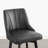 Swivel Upholstered Counter Stool-2038817376